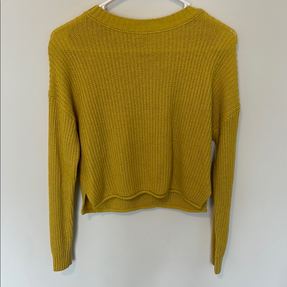 Mustard Yellow Women's Sweater